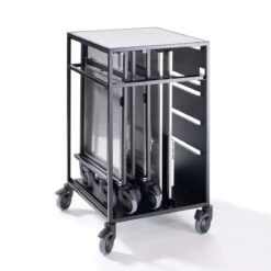 One Minute Kitchen Mobile Außenküche Premium, Schwarz -Grill Konigreich Geschaft 066d903f2510770cc20cc15782798bda