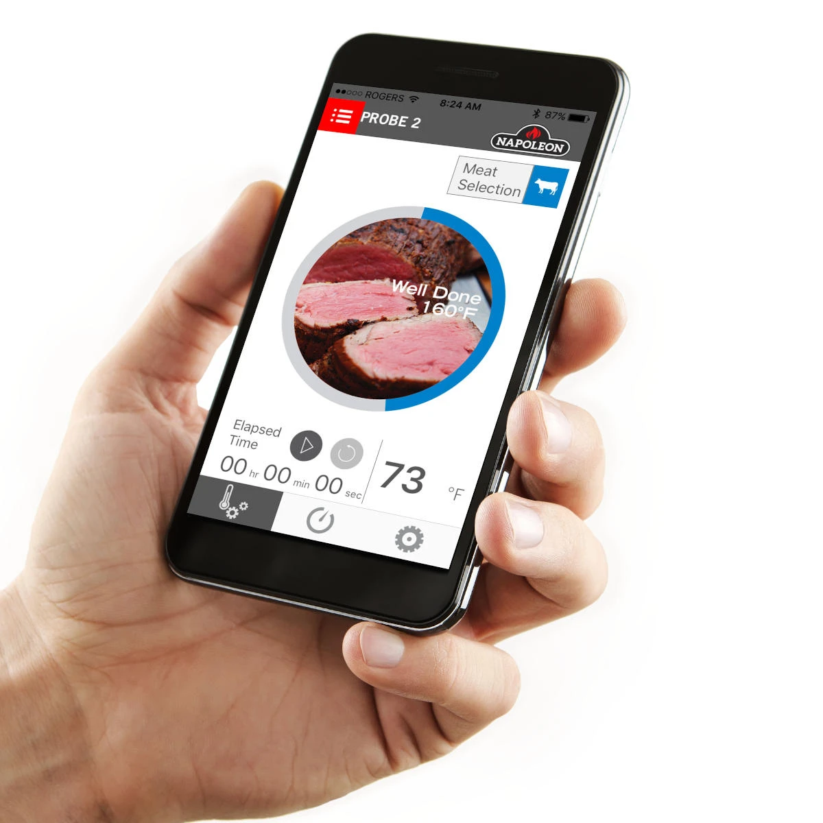 Napoleon ACCU PROBE Bluetooth Thermometer, 2 Fühler 5 Napoleon ACCU PROBE Bluetooth Thermometer, 2 Fühler – Bild 3