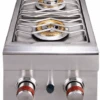 Sunstone Slide-In-Doppelbrenner 2CSB 50 Mbar -Grill Konigreich Geschaft 3951e7dd4327bb431166585033e59618