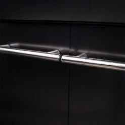 SANTOS S-518 Mit Seiten- Und Heckbrenner, Schwarz, Inkl. Drehspieß, Rostheber & Silikonablage & Graviertes ZWILLING Pro Messer -Grill Konigreich Geschaft 404fd318eee1590d3b236ac2ac5c1b9e