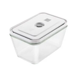 ZWILLING FRESH & SAVE Vakuumbox, L, Glas, Weiß