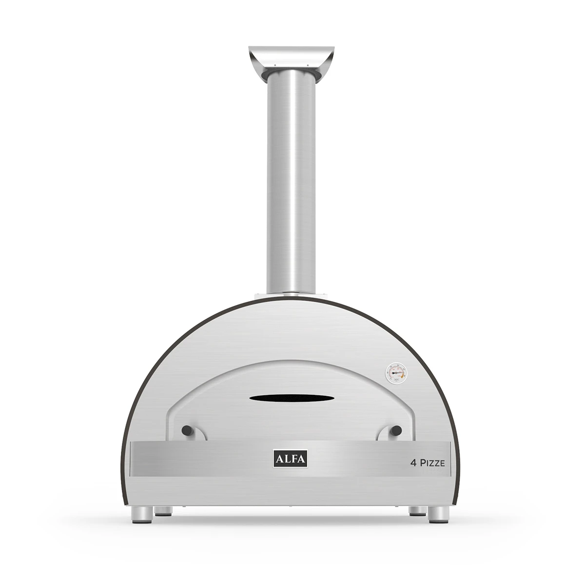 Alfa Forni Pizzaofen Classico 4 Pizze Ohne Stand, Holz, Diamond-Grau 3 Alfa Forni Pizzaofen Classico 4 Pizze Ohne Stand, Holz, Diamond-Grau