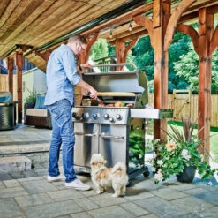 Broil King Baron S 590 IR Inkl. Drehspieß -Grill Konigreich Geschaft bb10a7552c3b266b70b451a06afc75a8