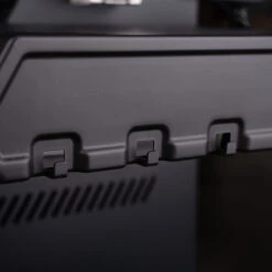 SANTOS S-518 Mit Seiten- Und Heckbrenner, Schwarz, Inkl. Drehspieß, Rostheber & Silikonablage & Graviertes ZWILLING Pro Messer -Grill Konigreich Geschaft bda1ac36b685f06212319767fc29dcab