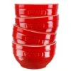 STAUB Schüsselset, 4-tlg, Kirsch-Rot, 700ml -Grill Konigreich Geschaft be98ce070d3fe1b5e468b2afbb359760