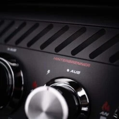 SANTOS S-518 All Black Mit Seiten- Und Heckbrenner, Schwarz, Inkl. Drehspieß, Rostheber & Silikonablage & Graviertes ZWILLING Pro Messer -Grill Konigreich Geschaft c443590ca9359ce964976e75809815cd