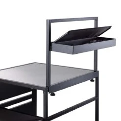 One Minute Kitchen Auflage Mit Klappdeckel, Schwarz -Grill Konigreich Geschaft ce6d5ab5738bf82ce230e4e00167e886