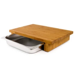 Cleenbo Classic Schneidebrett Bambus Mit Edelstahlwanne -Grill Konigreich Geschaft cleenbo classic schneidebrett bambus mit edelstahlwanne a0d788511d6c00be63a6fddb1c04fe01