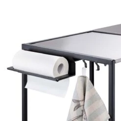 One Minute Kitchen Küchenrollenhalter, Schwarz