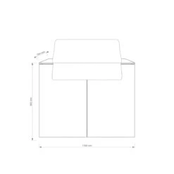 Furnery Außenküche OUT-TWO Mit Ausschnitt Für SANTOS S-410, Anthrazit -Grill Konigreich Geschaft furnery out two anthrazit santos 5c6194acb80bfad09bb253091fbf0386