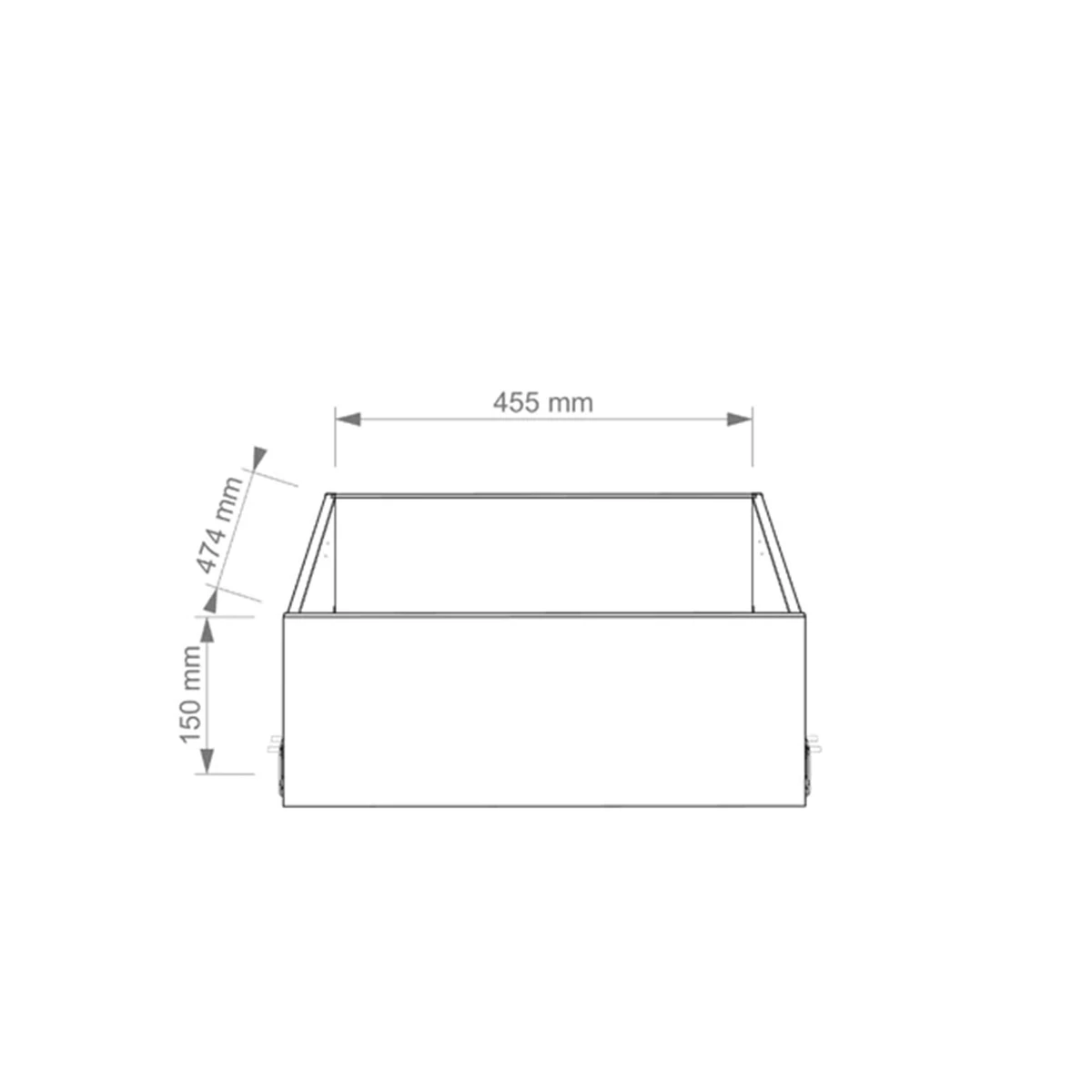 Furnery Schubkasten Anthrazit Für OUT-Module 4 Furnery Schubkasten Anthrazit Für OUT-Module – Bild 2