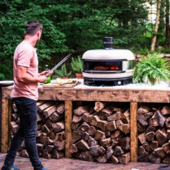 Gozney Dome Dual-Fuel Pizzaofen, Olivgrün -Grill Konigreich Geschaft gozney dome dual fuel pizzaofen fdb1b4d61810dad22e63273295e8bb30