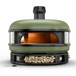 Gozney Dome Dual-Fuel Pizzaofen, Olivgrün -Grill Konigreich Geschaft gozney dome dual fuel pizzaofen olivgruen 07b1dba9aaea22883089949544faffb4