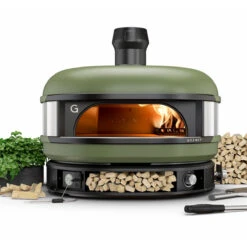 Gozney Dome Dual-Fuel Pizzaofen, Olivgrün -Grill Konigreich Geschaft gozney dome dual fuel pizzaofen olivgruen abfb4e8859b901b7e82fe3e303059499