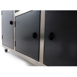 INDRAdesign Blackline Gasgrillstation Mit SANTOS Free S-410, Schwarz -Grill Konigreich Geschaft indradesign blackline gasgrillstation mit santos free s 410 schwarz 71c75c7e82cf9e3de05fe51a19460dd5