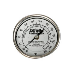 Joe's Barbeque Edelstahl Deckelthermometer, Ø 8,5 Cm