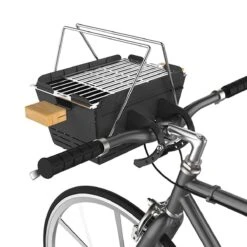 Knister Grill Fahrradhalterung Schwarz