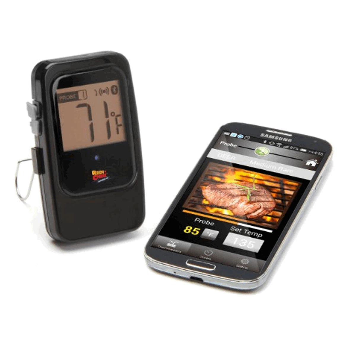 Maverick ET-735 Bluetooth Funk-Grillthermometer Mit 2 Temperaturfühlern 4 Maverick ET-735 Bluetooth Funk-Grillthermometer Mit 2 Temperaturfühlern – Bild 2