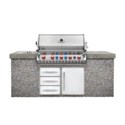 Napoleon Prestige Pro 665 Einbau Inkl. Drehspieß, Erdgas, Edelstahl -Grill Konigreich Geschaft napoleon bipro665rbnss edelstahl erdgas e7267bd2351efb9979759733e166fb70