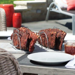 Napoleon 3-in-1 Edelstahl Braten- & Spareribhalter, 20 X 13 Cm -Grill Konigreich Geschaft napoleon edelstahl ribhalter e01dd58ec729abbb3026c68c2b593581