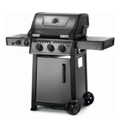 Napoleon Freestyle 365, 3 Hauptbrenner, Mit Sizzle Zone Seitenbrenner Und Tür, Graphit -Grill Konigreich Geschaft napoleon freestyle 365 3 hauptbrenner mit sizzle zone seitenbrenner und tuer graphit 9bf8aab471979e4991da71a3c39a3332