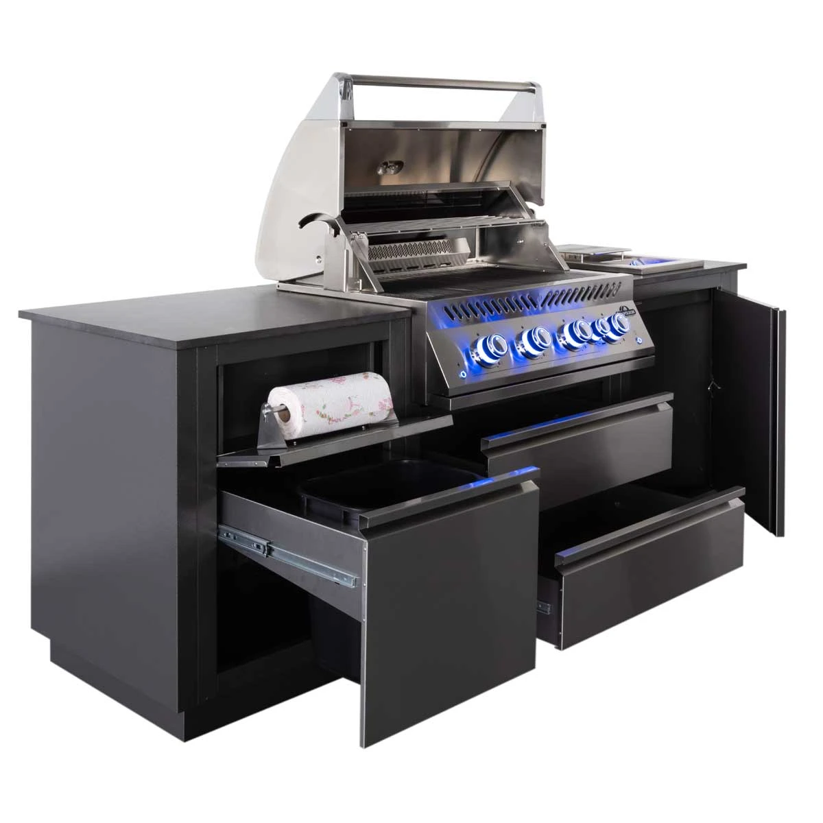 Napoleon Oasis Compact 105 Outdoor Küche Mit Einbaugrill BIG32 Und Sizzle Zone 7 Napoleon Oasis Compact 105 Outdoor Küche Mit Einbaugrill BIG32 Und Sizzle Zone – Bild 5