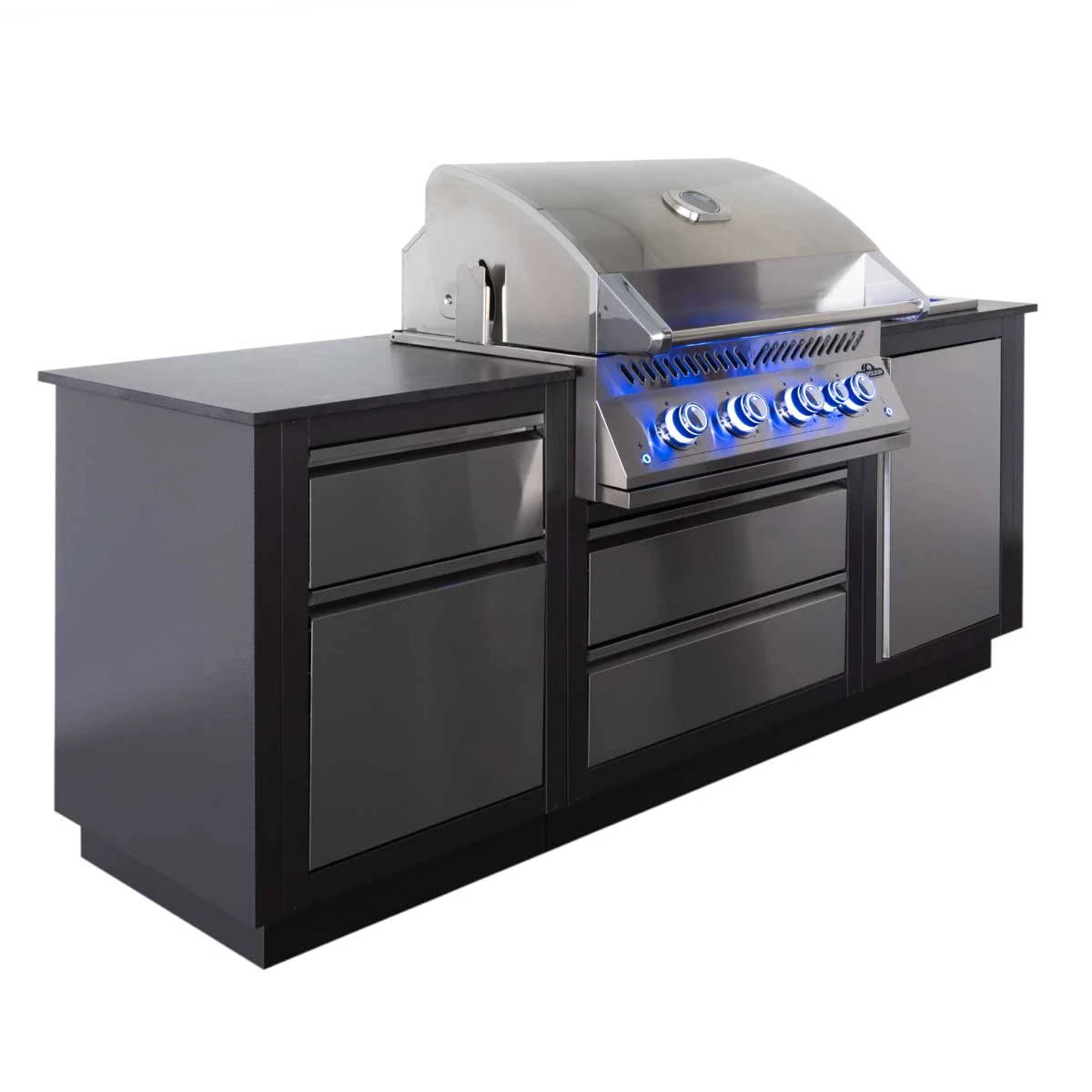 Napoleon Oasis Compact 105 Outdoor Küche Mit Einbaugrill BIG32 Und Sizzle Zone 9 Napoleon Oasis Compact 105 Outdoor Küche Mit Einbaugrill BIG32 Und Sizzle Zone – Bild 7