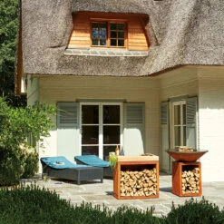 OFYR Butcher Block Storage 90 Corten Teakholz -Grill Konigreich Geschaft ofyr butcher block storage 90 corten teakholz ae6caacce9c8551601d0c83daf31bc08