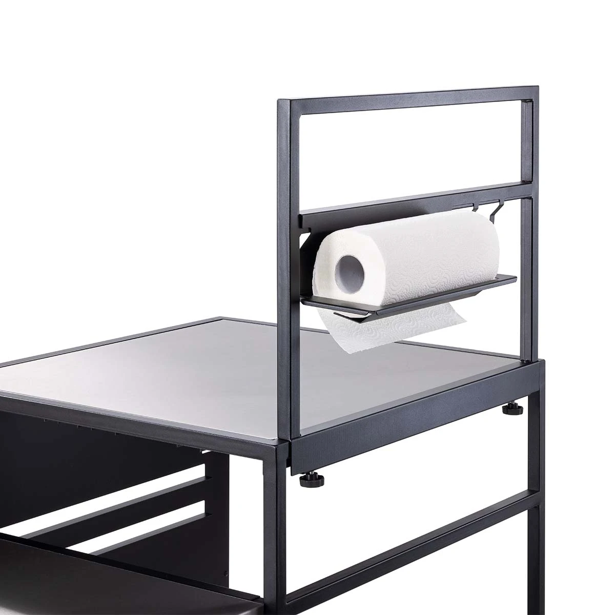 One Minute Kitchen Küchenrollenhalter, Schwarz 4 One Minute Kitchen Küchenrollenhalter, Schwarz – Bild 2