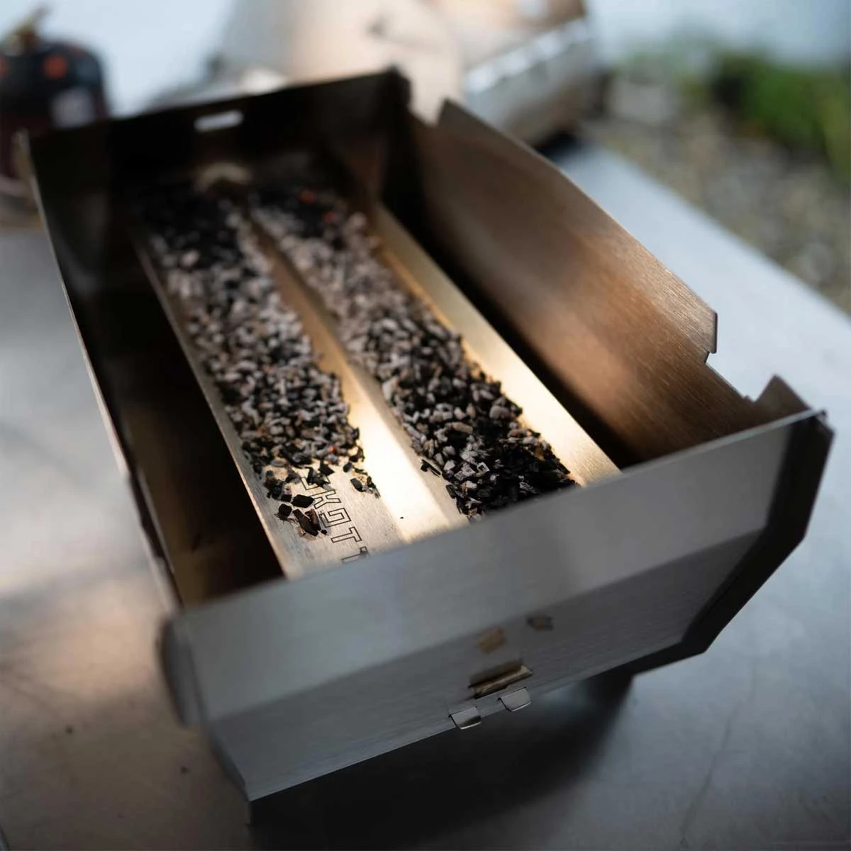 Skotti Smak Räucherschale Edelstahl 5 Skotti Smak Räucherschale Edelstahl – Bild 3