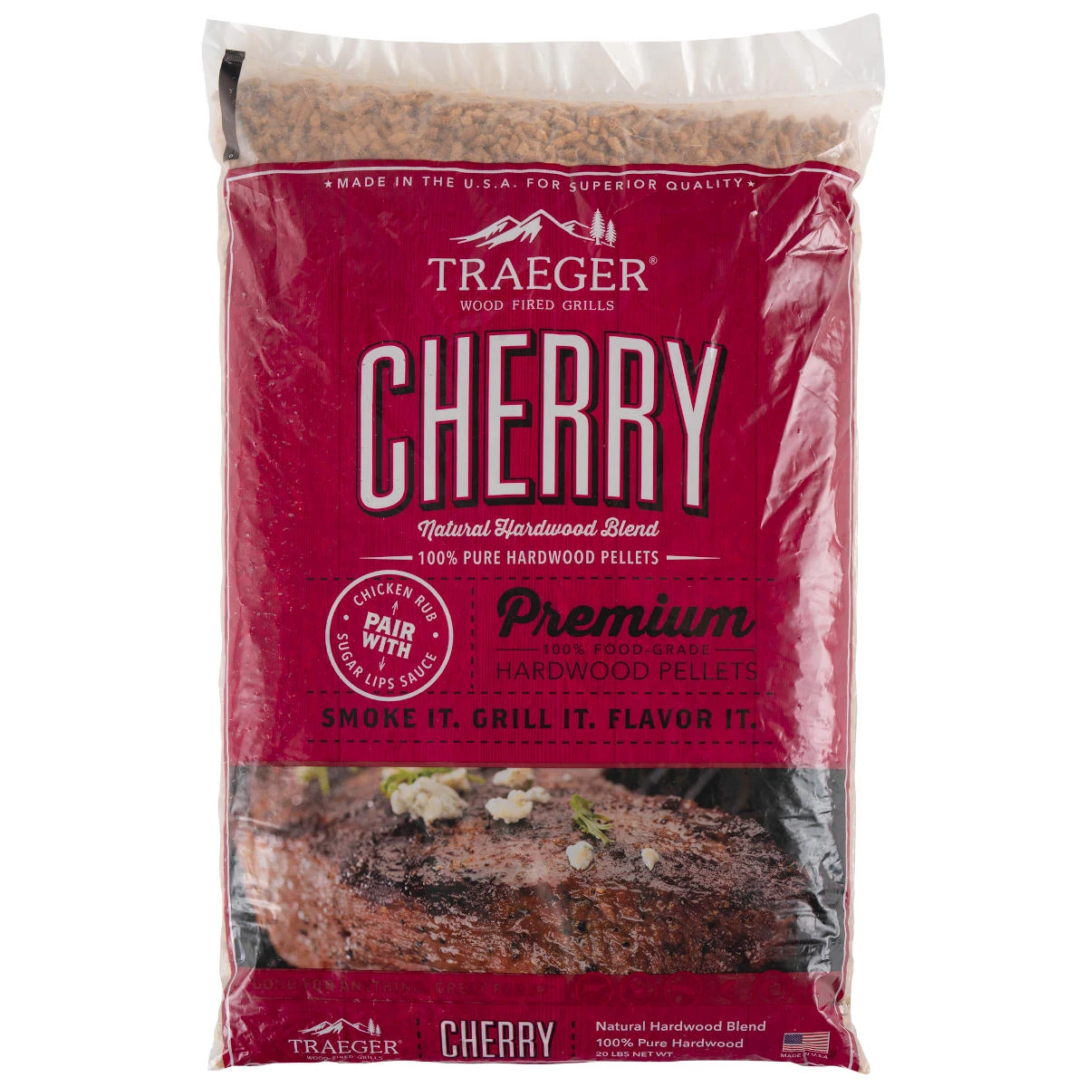 Traeger Hartholz Pellets Cherry, 9kg 3 Traeger Hartholz Pellets Cherry, 9kg